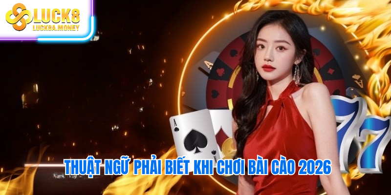 Thuật ngữ phải biết khi chơi bài cào 2026